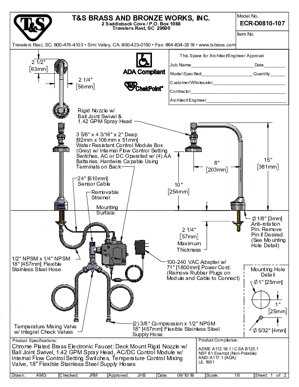 Cutsheet