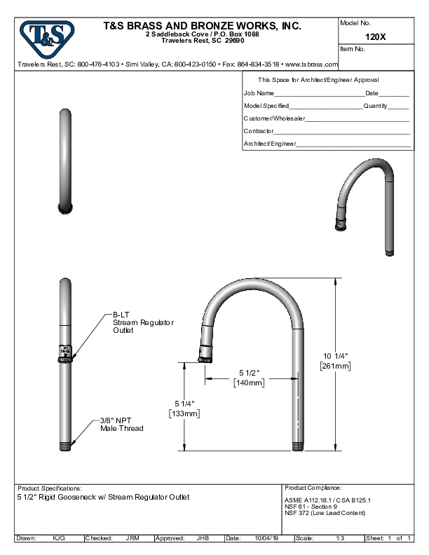 Cutsheet