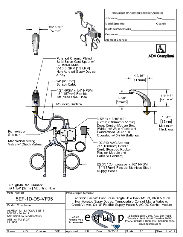 Cutsheet