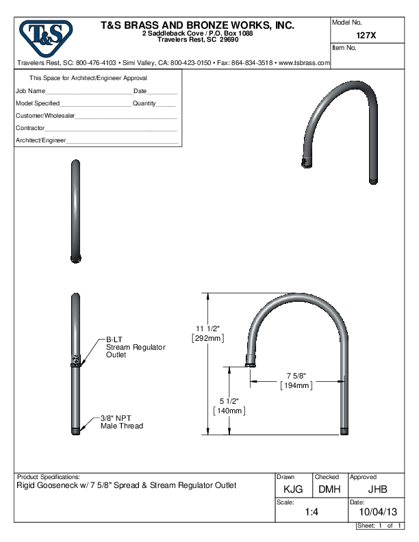 Cutsheet