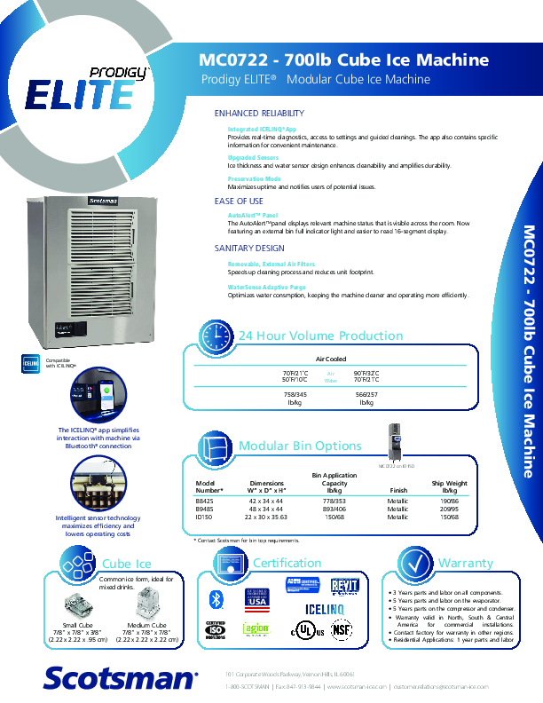 Cutsheet