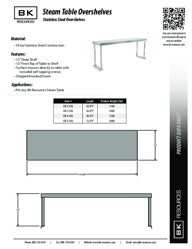 Cutsheet