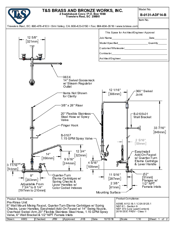 Cutsheet