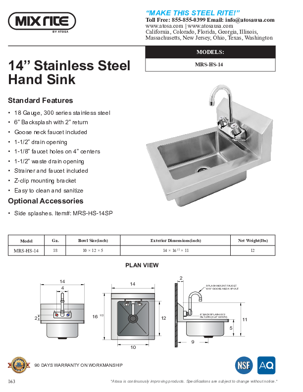 Cutsheet