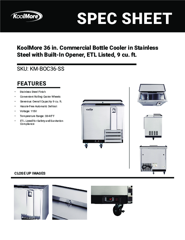 Cutsheet