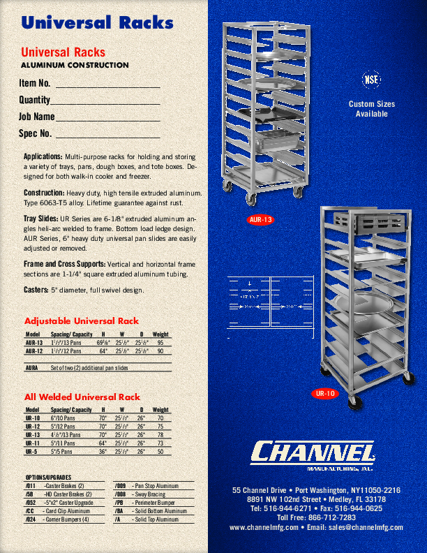 Cutsheet