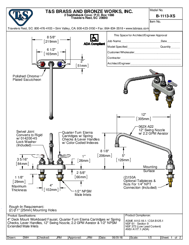 Cutsheet