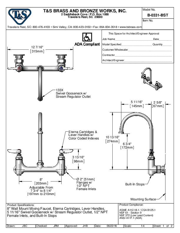 Cutsheet