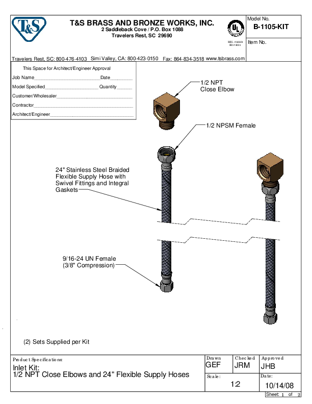 Cutsheet