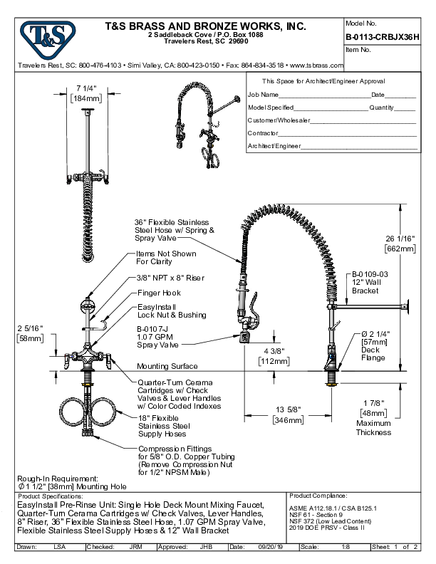 Cutsheet