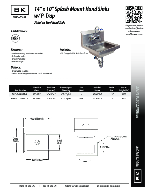 Cutsheet