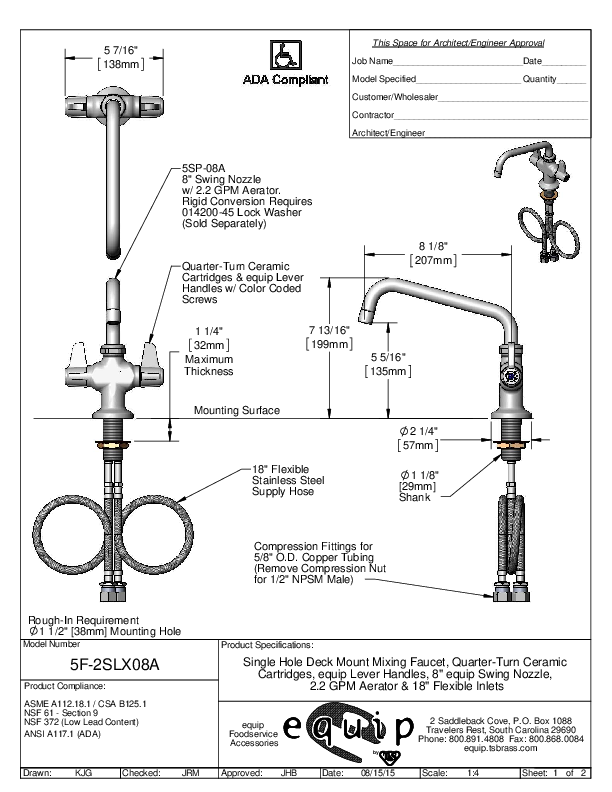 Cutsheet