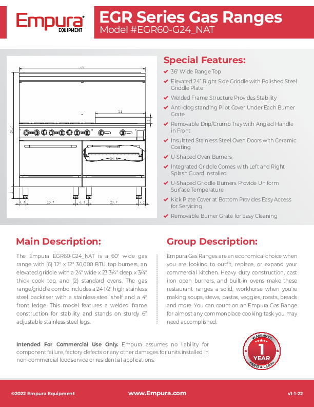 Cutsheet