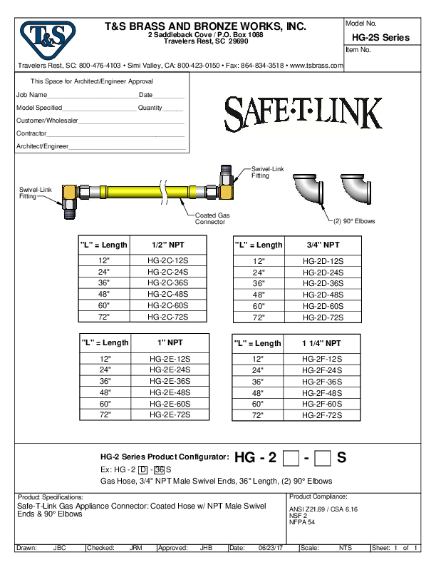 Cutsheet