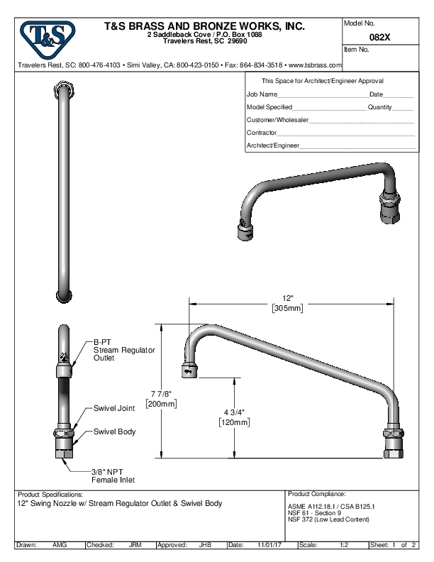 Cutsheet