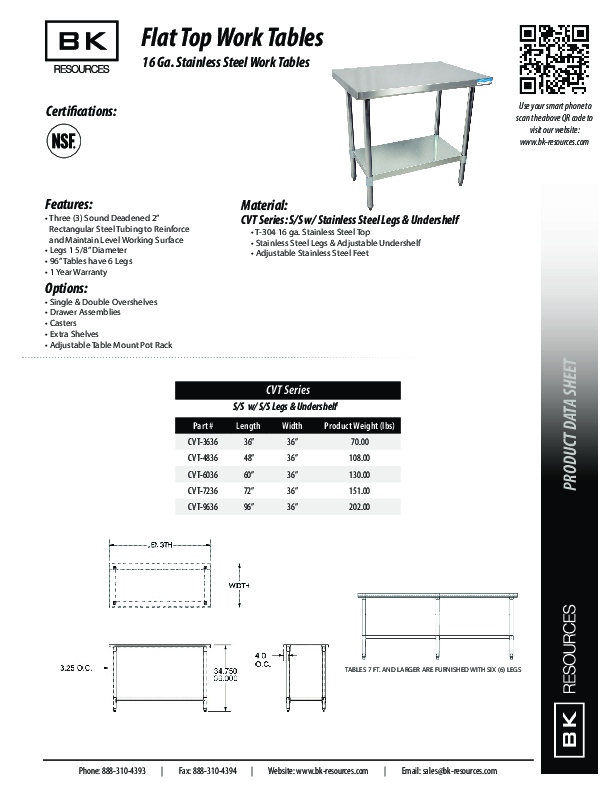 Cutsheet