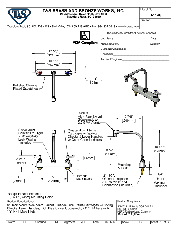 Cutsheet