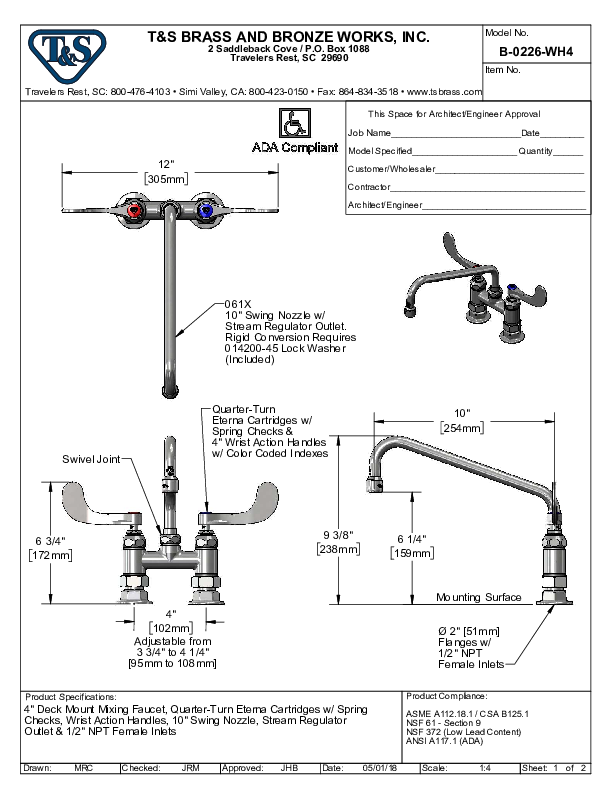 Cutsheet