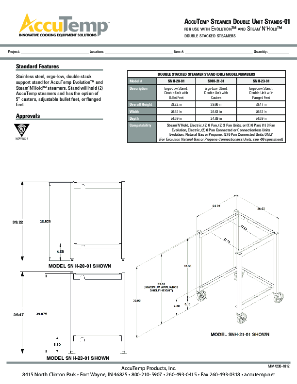 Cutsheet