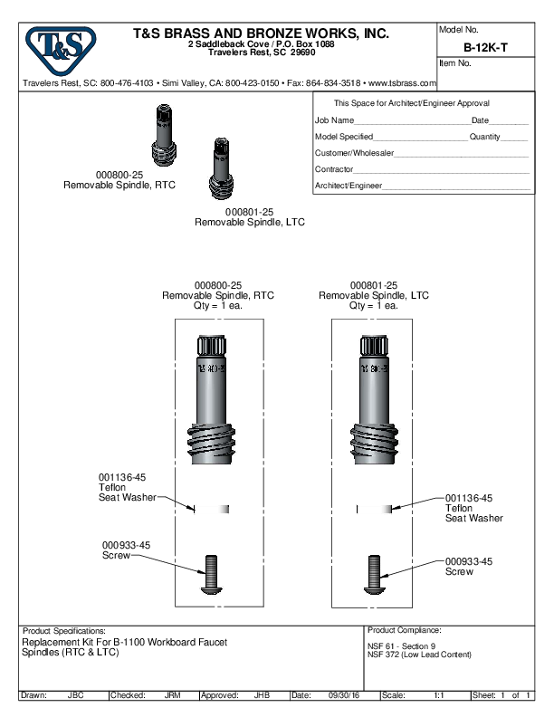 Cutsheet