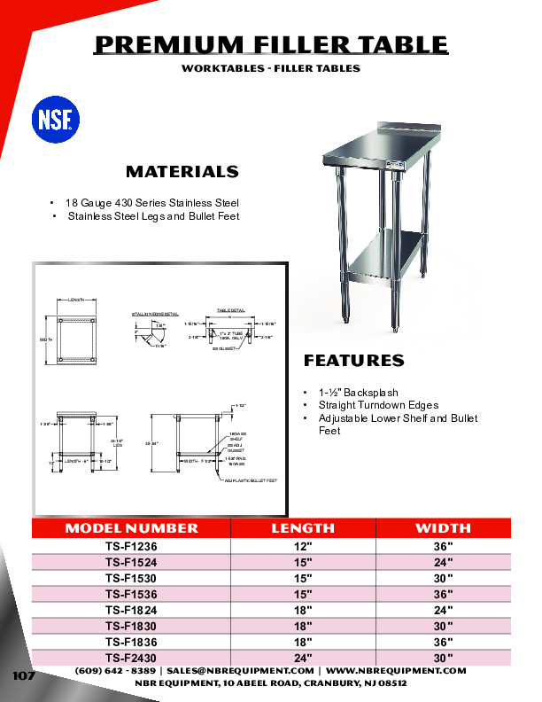 Cutsheet