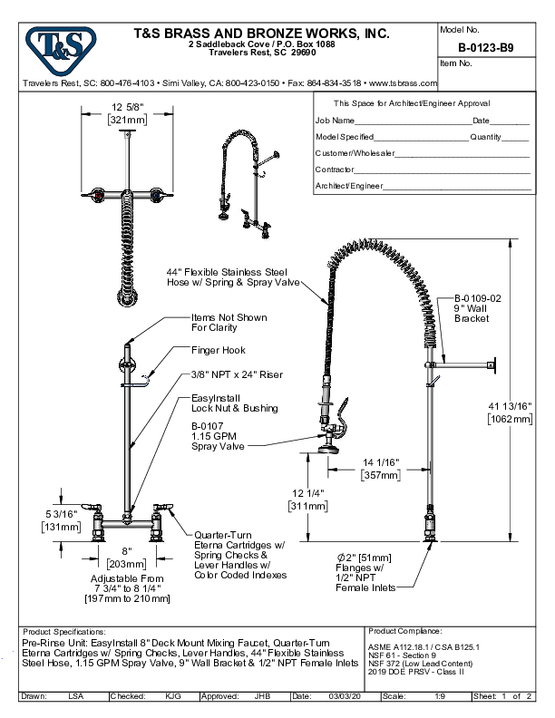 Cutsheet