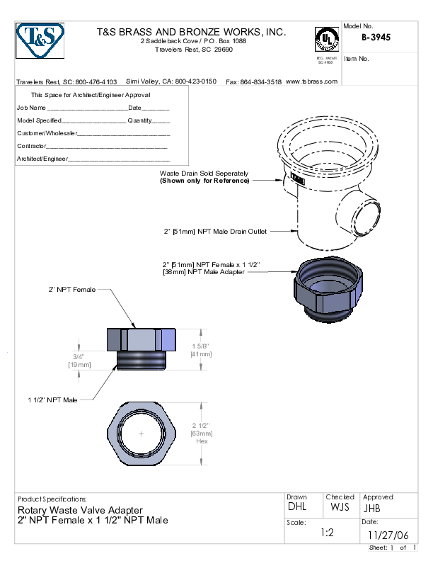 Cutsheet