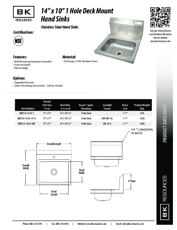 Cutsheet