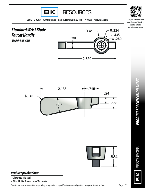 Cutsheet