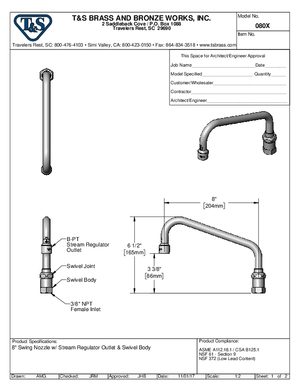 Cutsheet