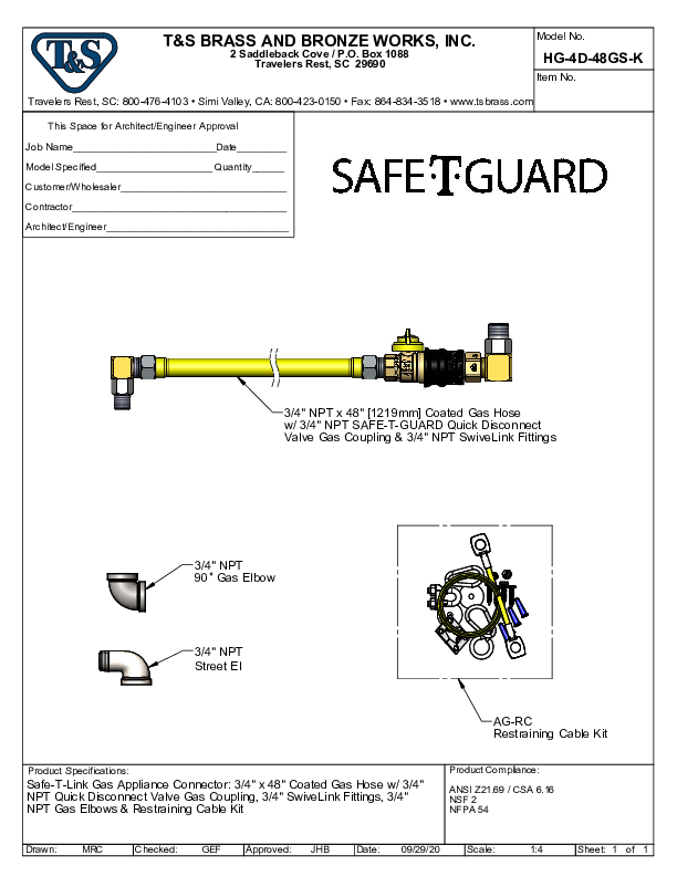 Cutsheet