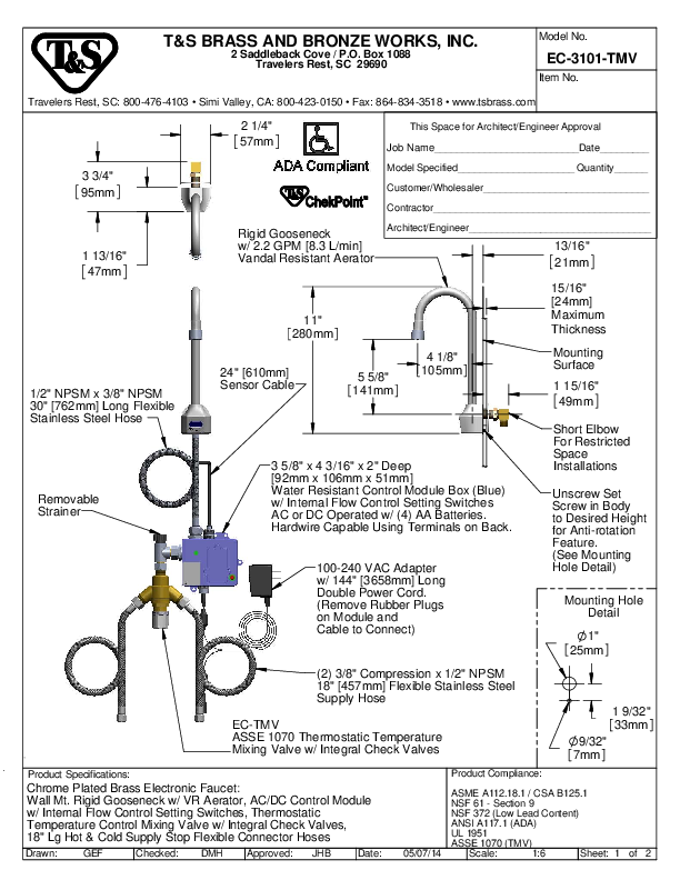 Cutsheet