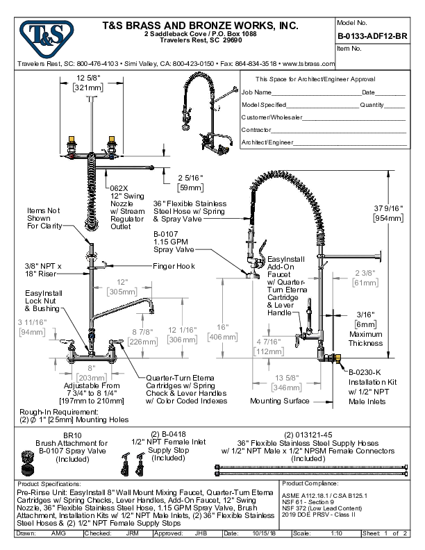 Cutsheet