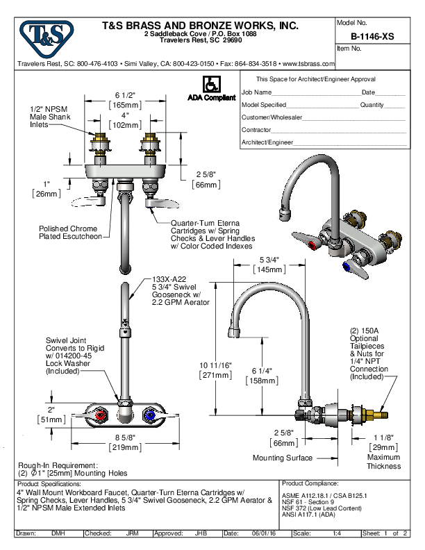 Cutsheet