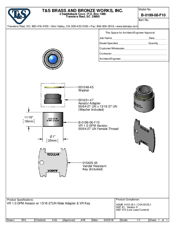 Cutsheet