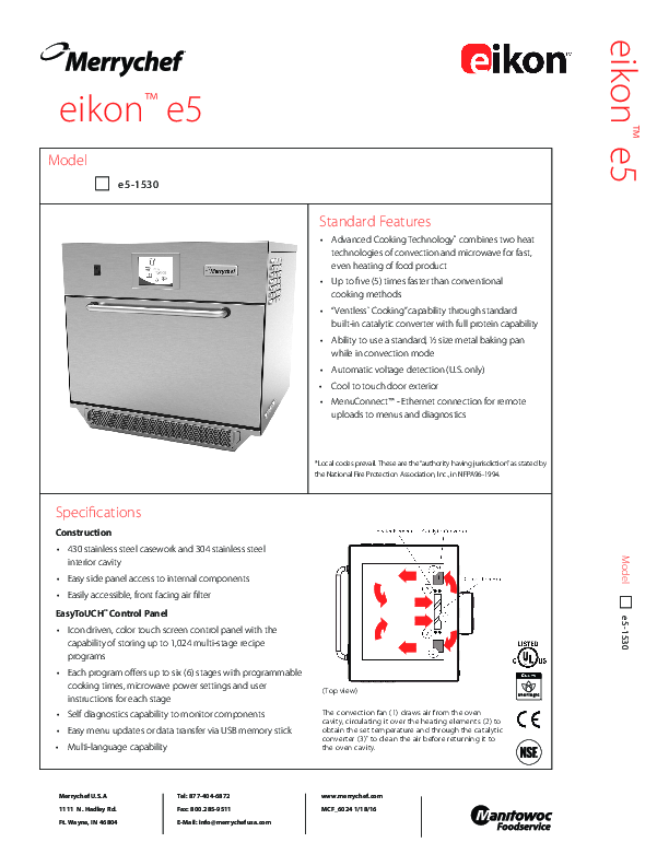 Cutsheet