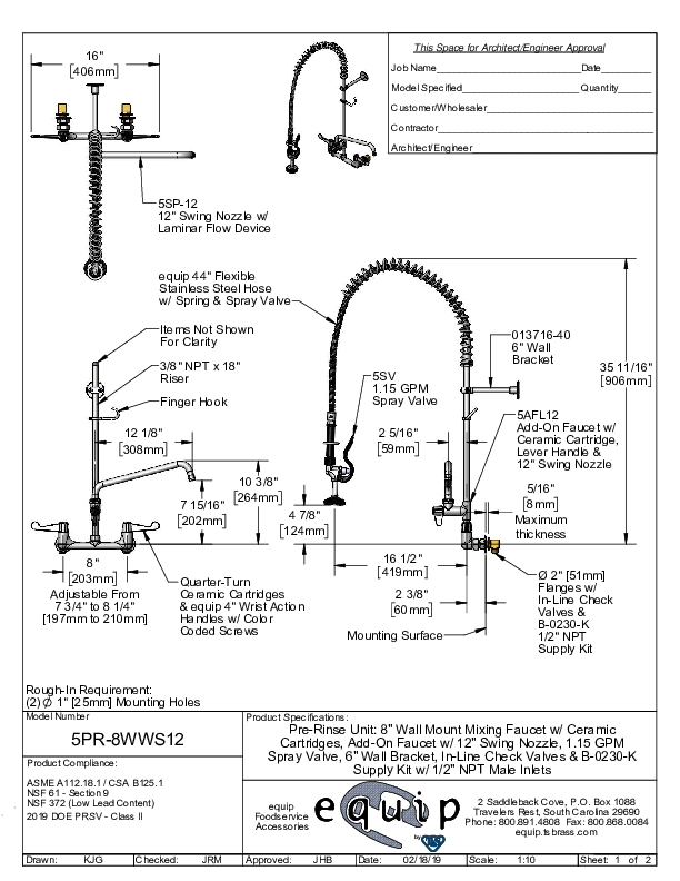 Cutsheet