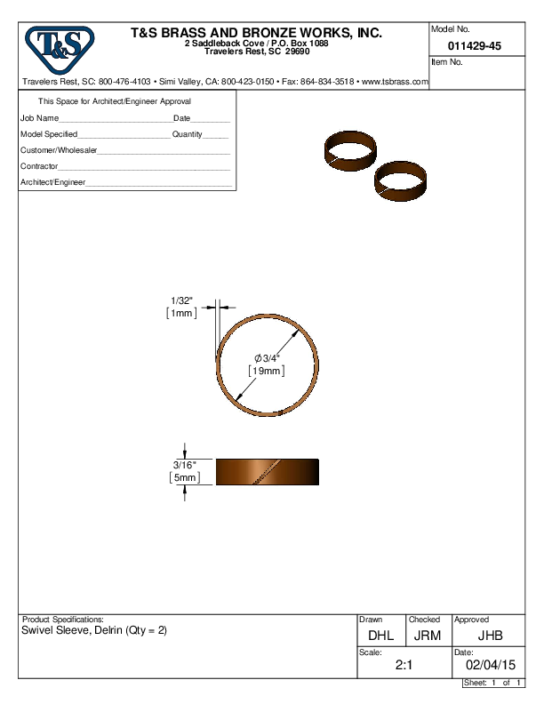 Cutsheet