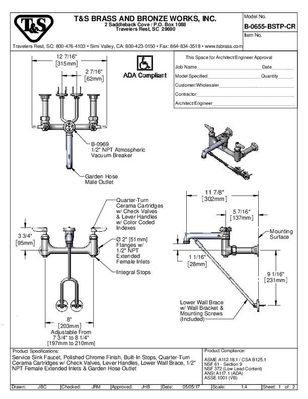 Cutsheet