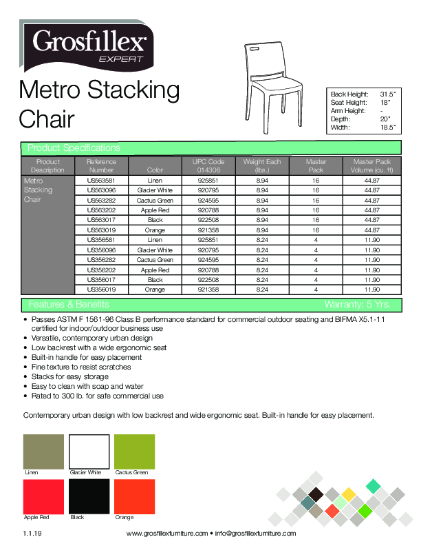 Cutsheet