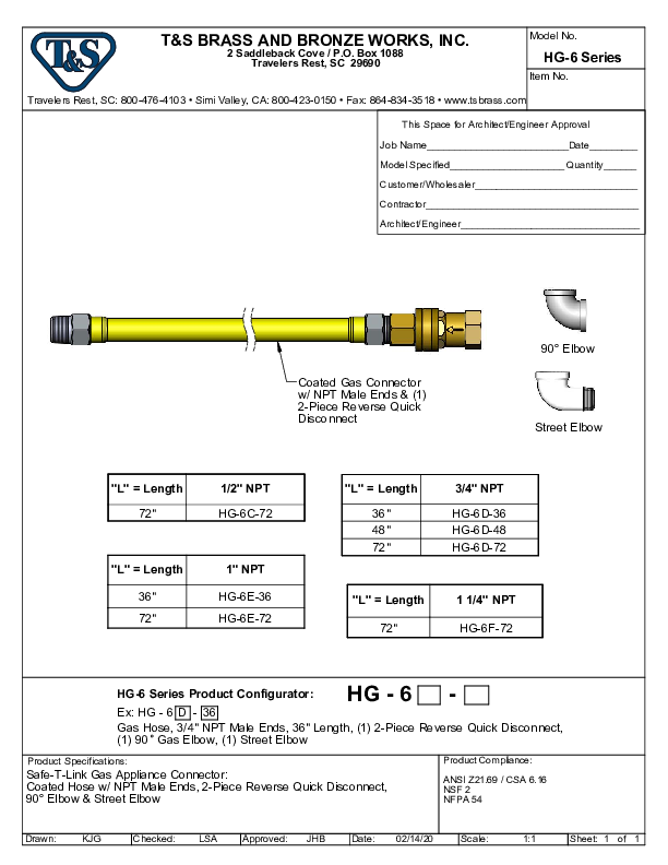 Cutsheet