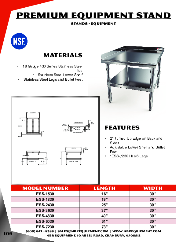 Cutsheet