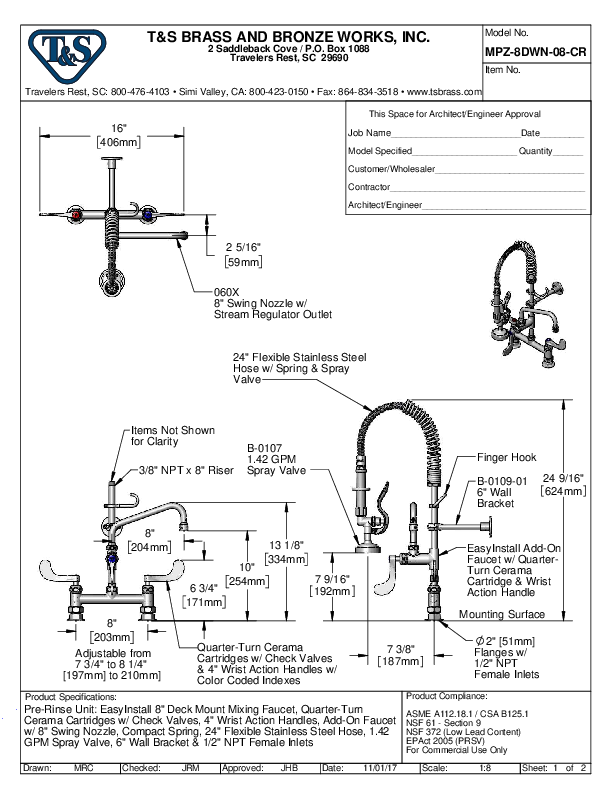 Cutsheet