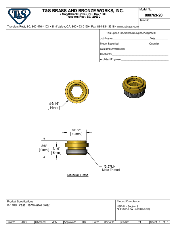 Cutsheet