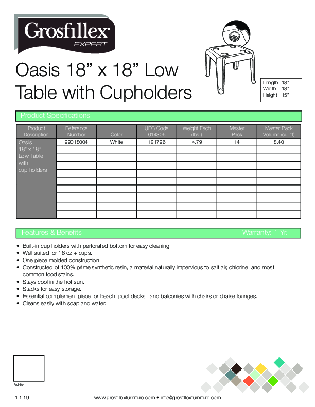 Cutsheet