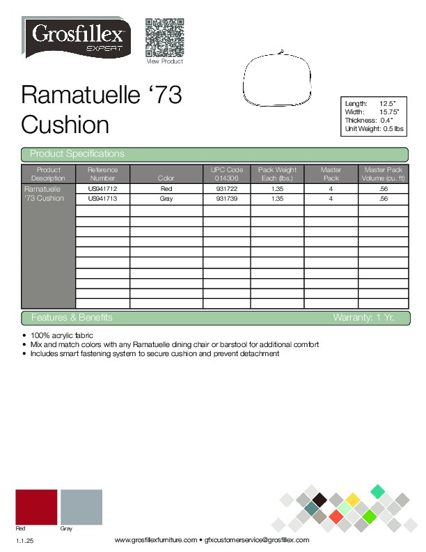 Cutsheet