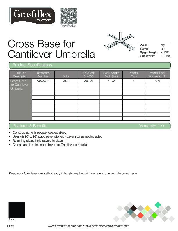 Cutsheet