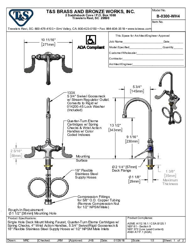 Cutsheet