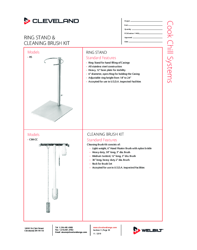 Cutsheet