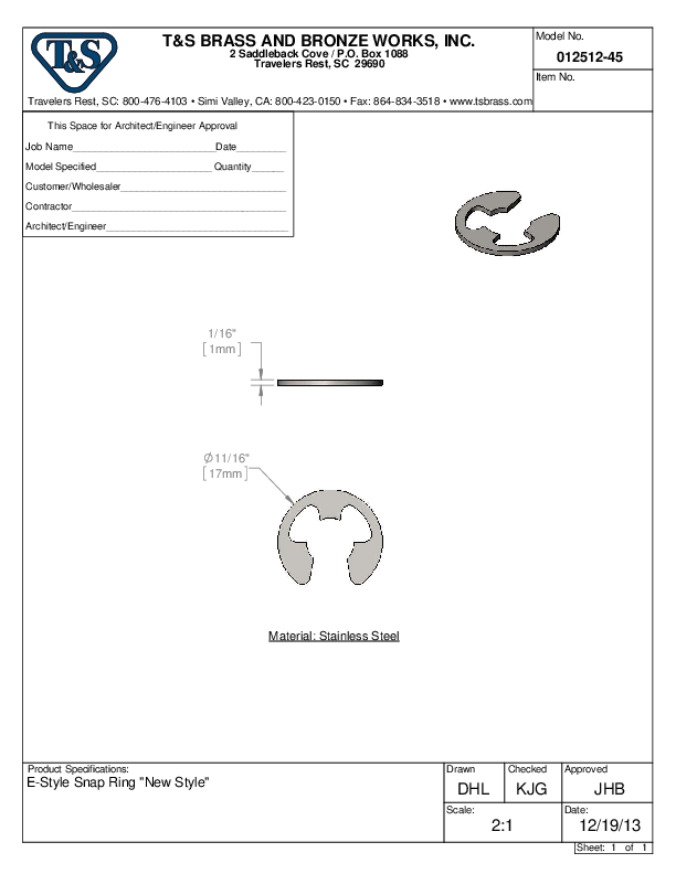 Cutsheet